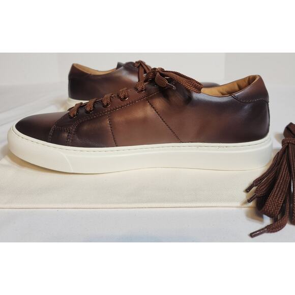 To Boot New York Adam Derrick Colton Brandy Nappa Calf Sneakers size 7.5M - Picture 4 of 12
